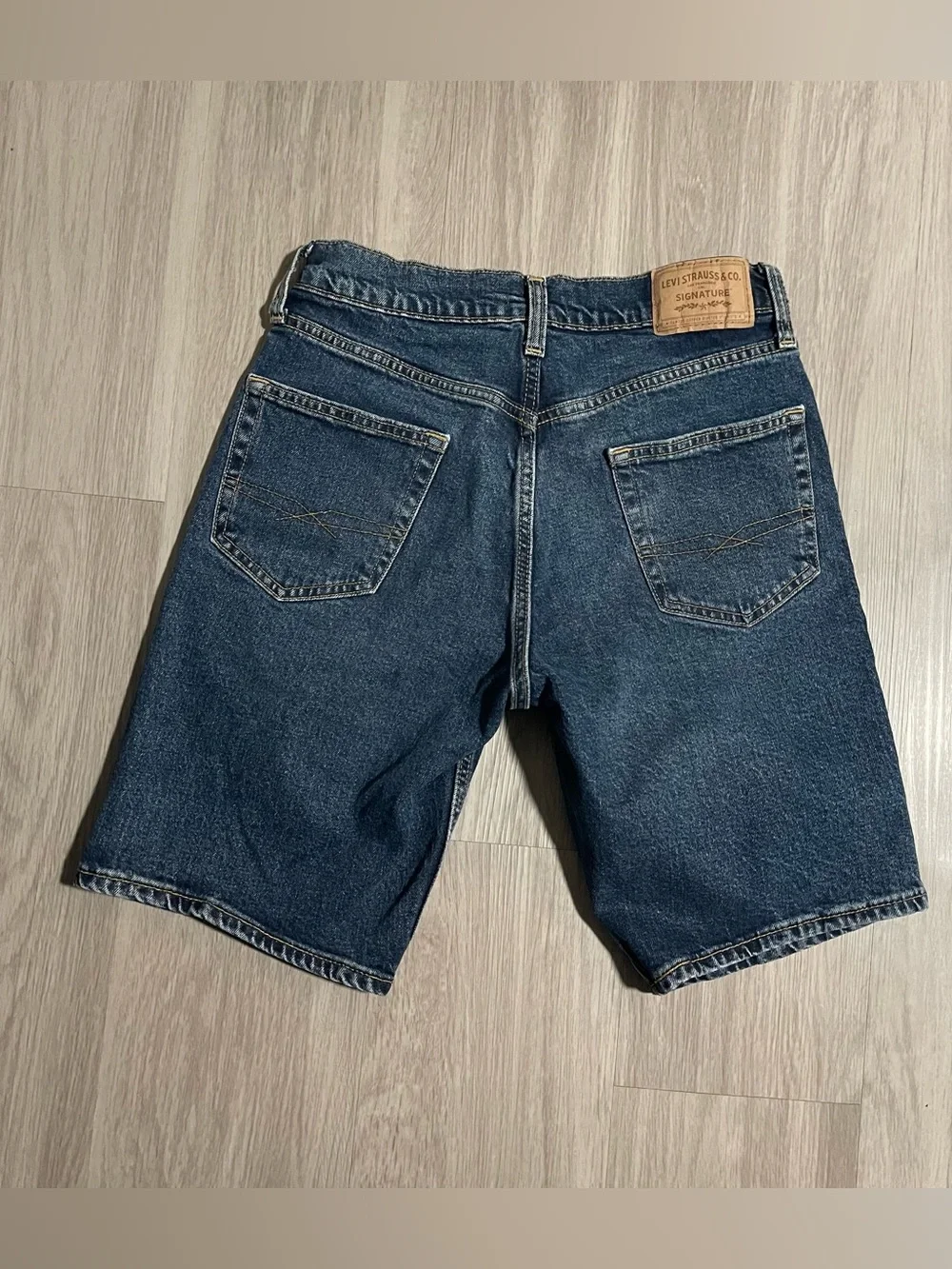 Levi's Men's Indigo Denim Jean Shorts